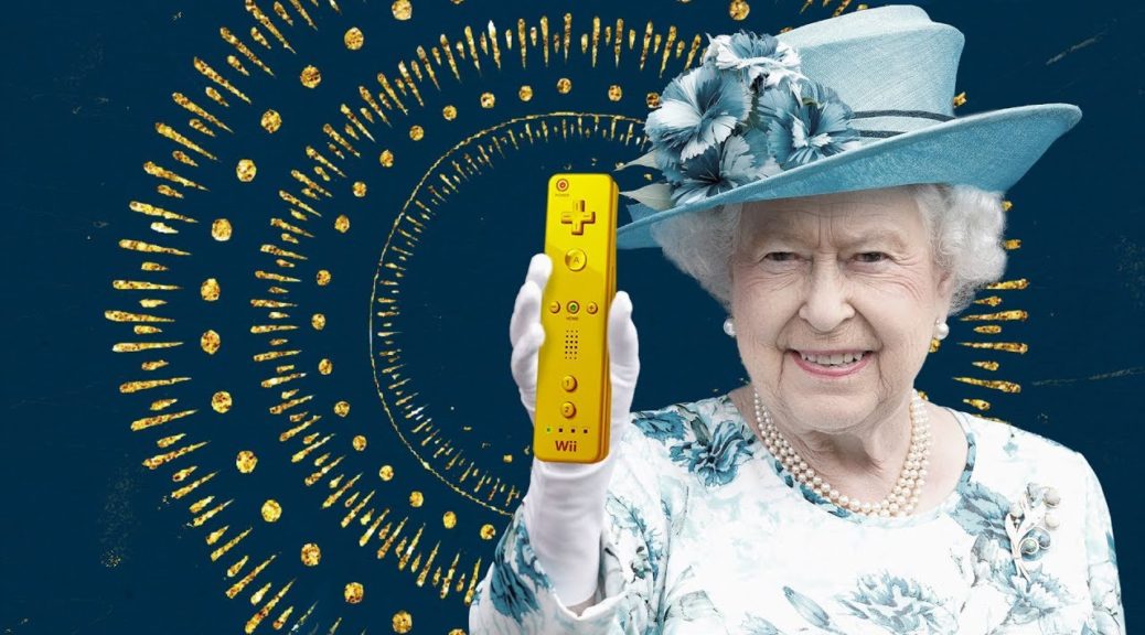 Našlo se zlaté Wii, které mělo patřit britské královně