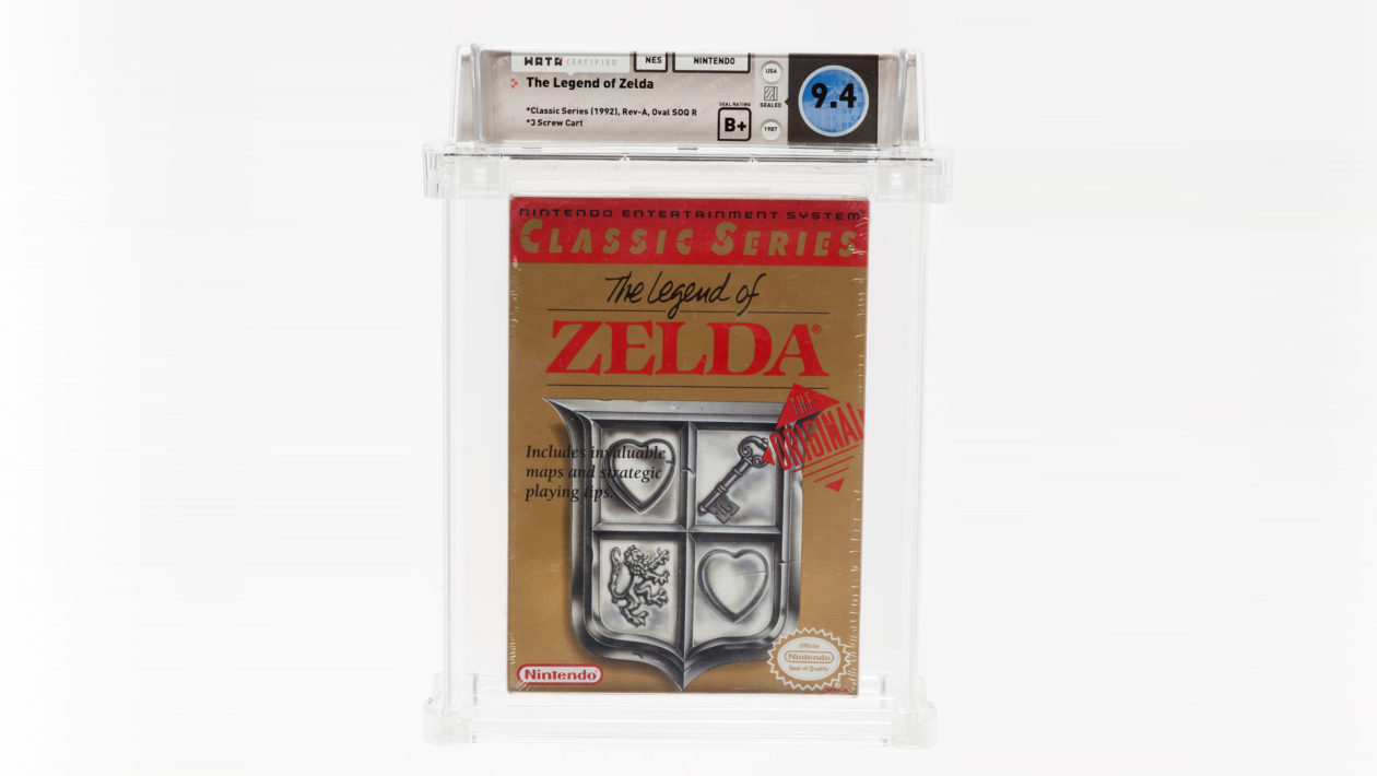 The Legend of Zelda, Nintendo, Rekordní dražba Super Mario Bros. za miliony korun