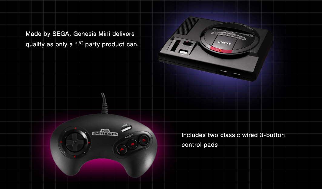 Mega Drive Mini nabídne 40 her a novou hudbu