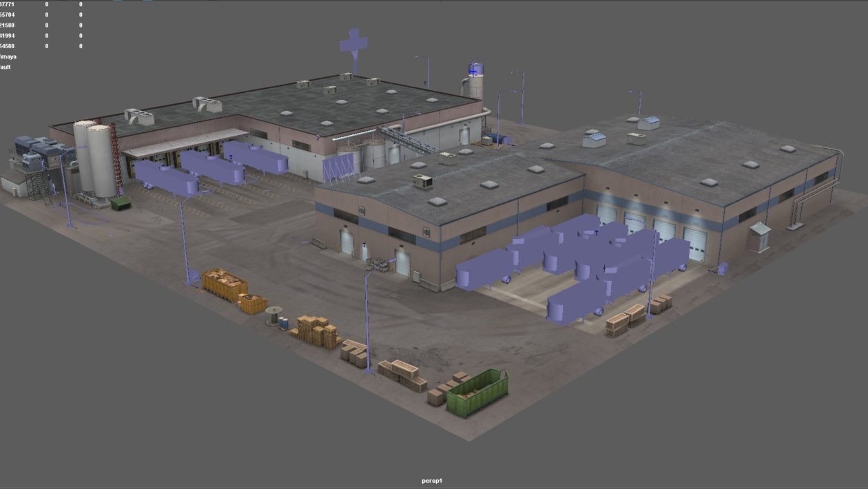 American Truck Simulator, SCS Software, Jak se „staví“ funkční průmyslové komplexy pro American Truck Simulator