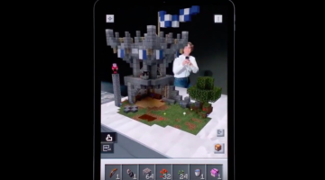 Minecraft Earth, Microsoft, Podívejte se, jak se hraje Minecraft Earth