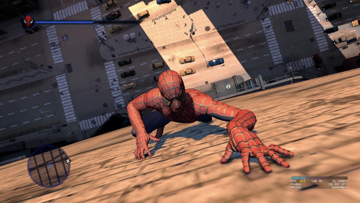 Vývojář zveřejnil obrázky z nevydaného Spider-Mana