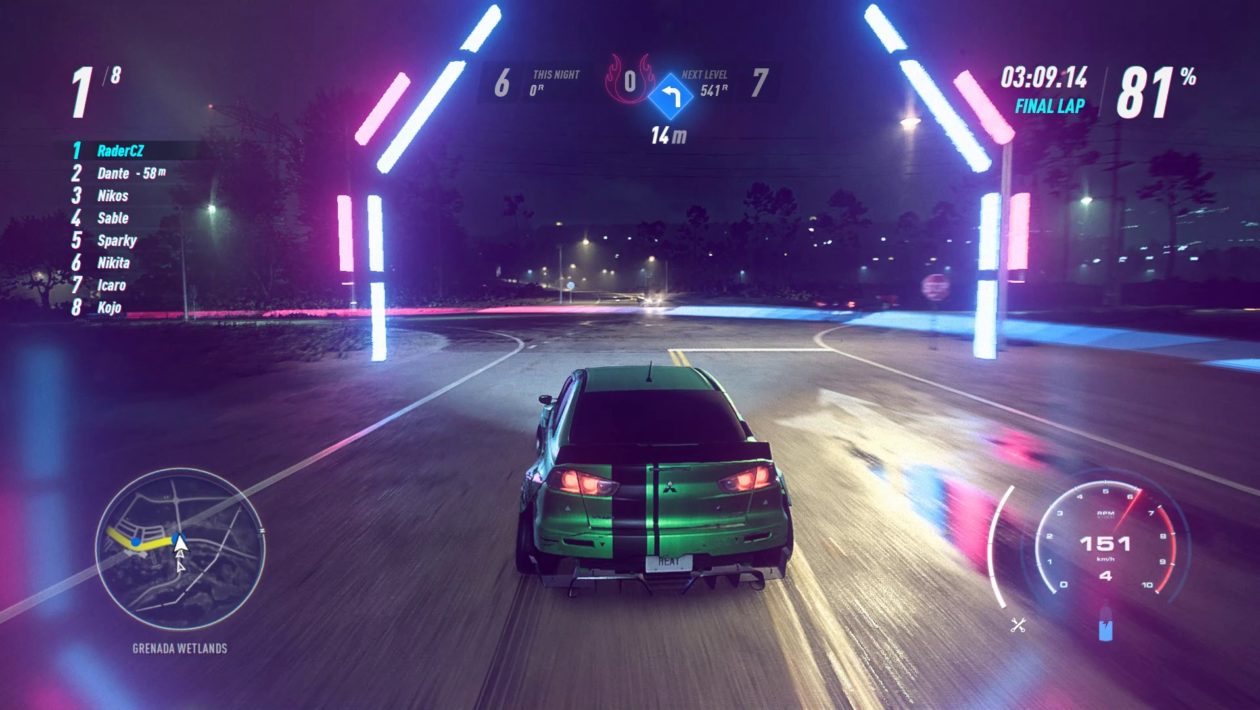 Need for Speed Heat, Electronic Arts, Recenze Need for Speed Heat