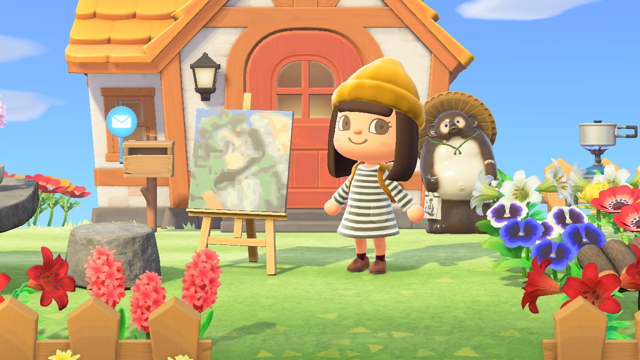 Animal Crossing: New Horizons, Nintendo, Do Animal Crossing lze importovat umělecká díla