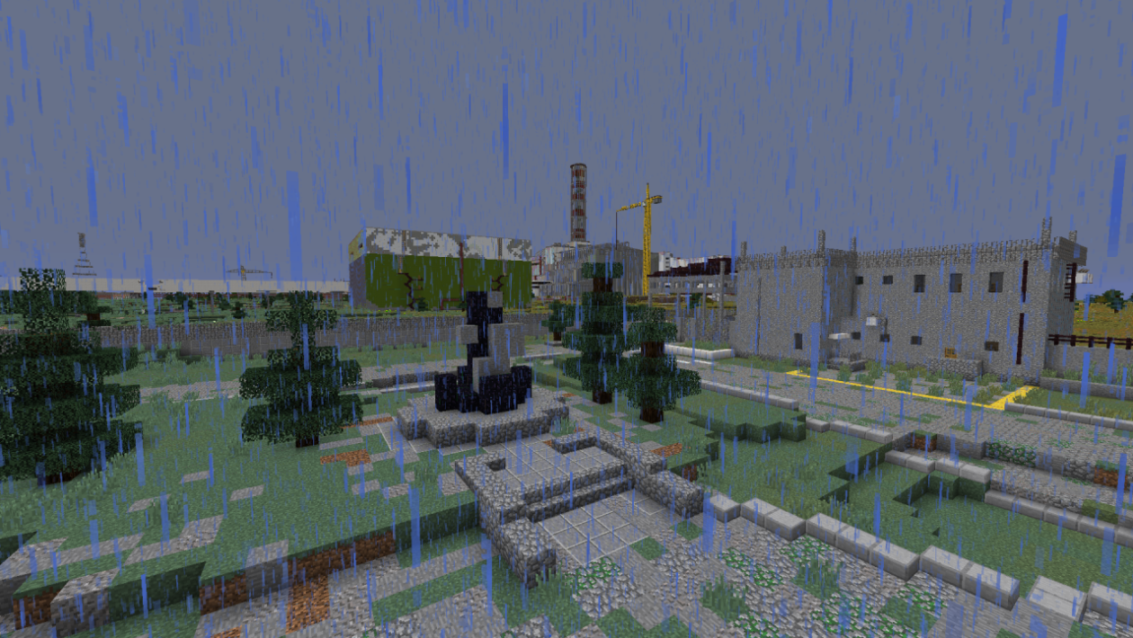 Minecraft, Mojang, Český nadšenec už dva roky tvoří mapu Černobylu v Minecraftu
