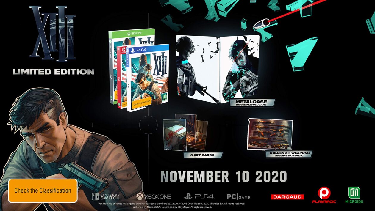 XIII (remake), Microids, Remake first person komiksové akce XIII vyjde v listopadu