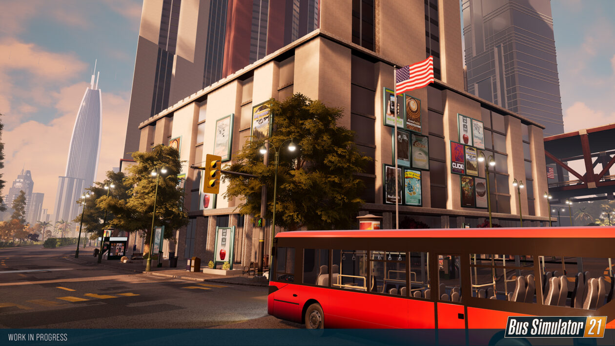 Bus Simulator 21, Astragon Entertainment, Bus Simulator 21 nás vezme do Spojených států