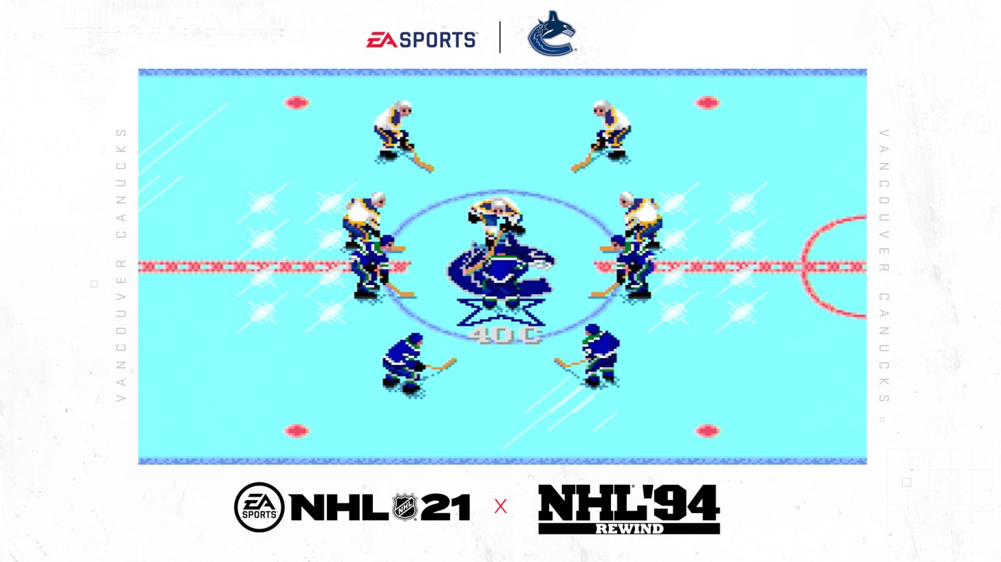 NHL 21, EA Sports, Electronic Arts vydají NHL 94 s aktuálními soupiskami