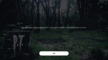 P.T., Konami, P.T. fungoval na PS5, ale už nefunguje