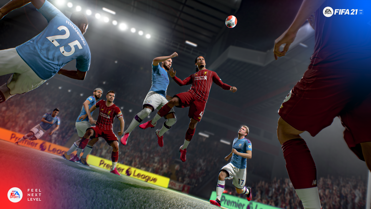 FIFA 21, EA Sports, EA předvádí hráče v next-gen verzi fotbalu FIFA 21