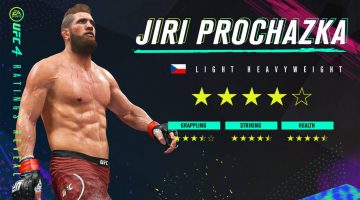Do hry UFC 4 zamířil český zápasník Jiří Procházka