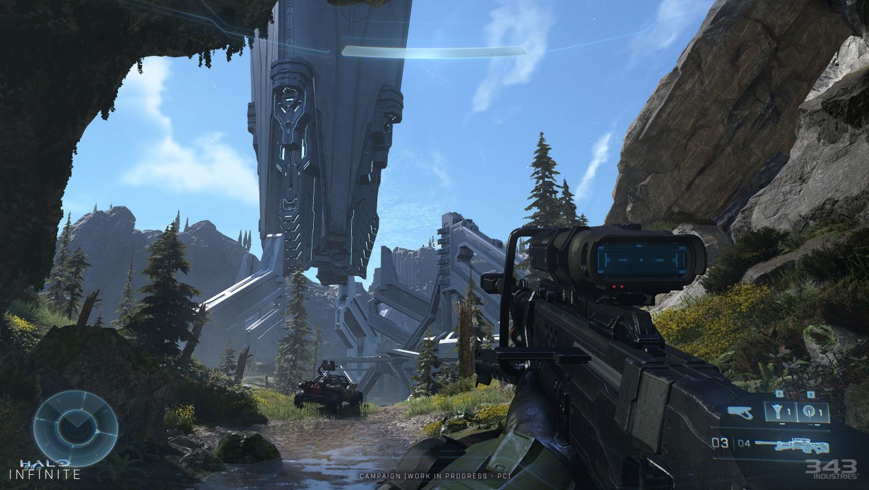 Halo Infinite, Microsoft Studios, Vývojáři z 343 prezentují vylepšenou grafiku Halo Infinite