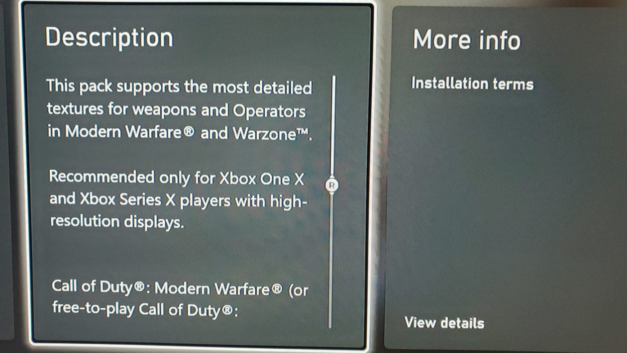 Call of Duty: Warzone, Activision, Call of Duty: Warzone má na výkonnějších konzolích nové textury