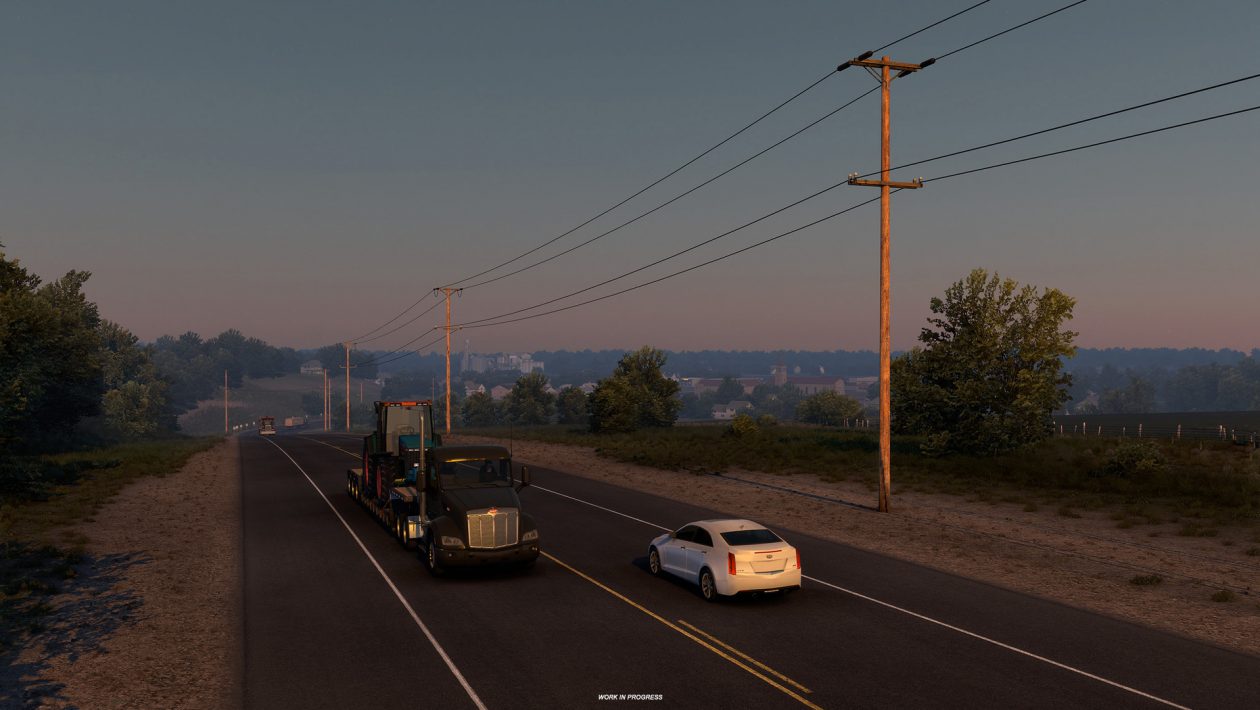 American Truck Simulator, SCS Software, Zavolejte babičku, American Truck Simulator jede do Dallasu