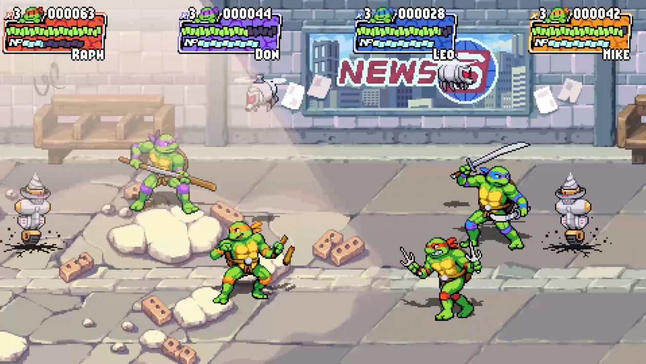 Teenage Mutant Ninja Turtles: Shredder’s Revenge, Dotemu, Želvy Ninja se vrací v nové hře od autorů Streets of Rage 4