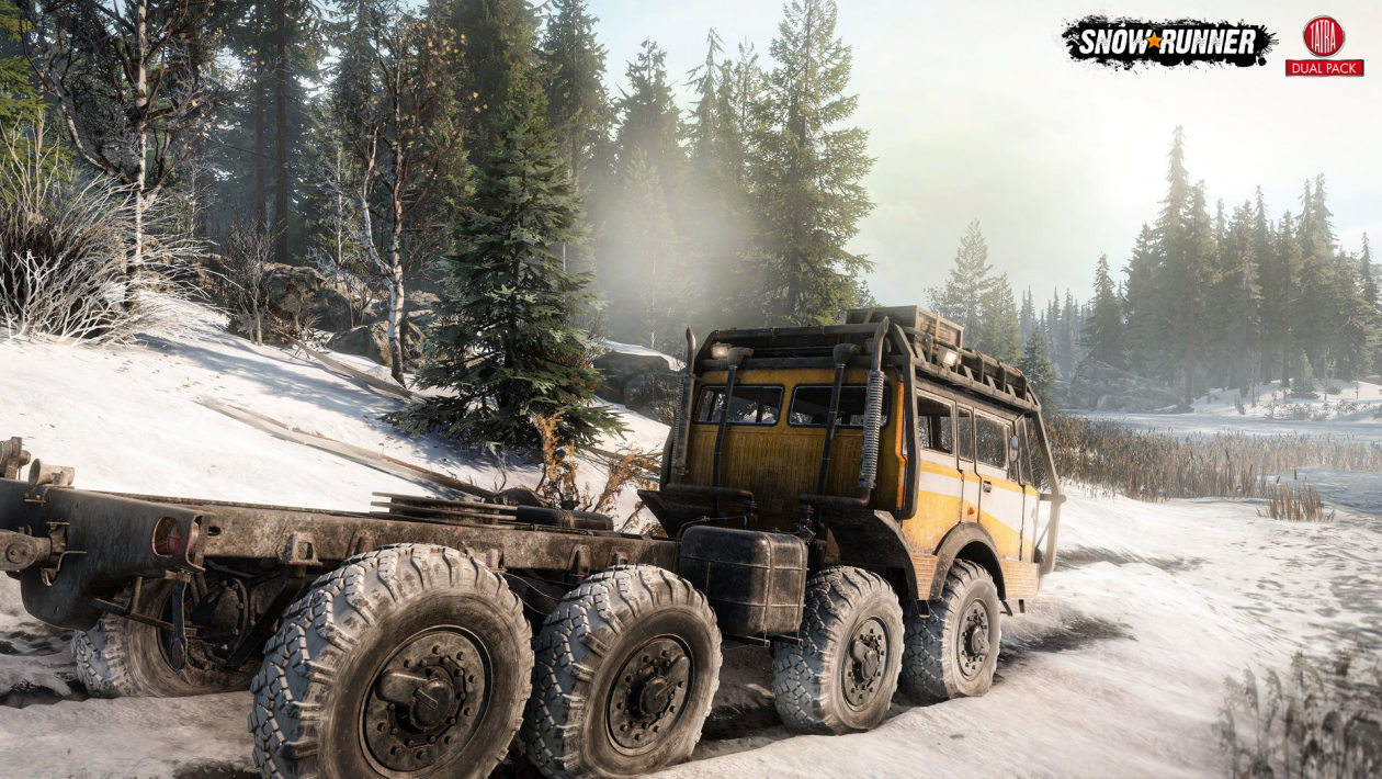 SnowRunner, Focus Entertainment, Do hry SnowRunner oficiálně dorazily vozy Tatra
