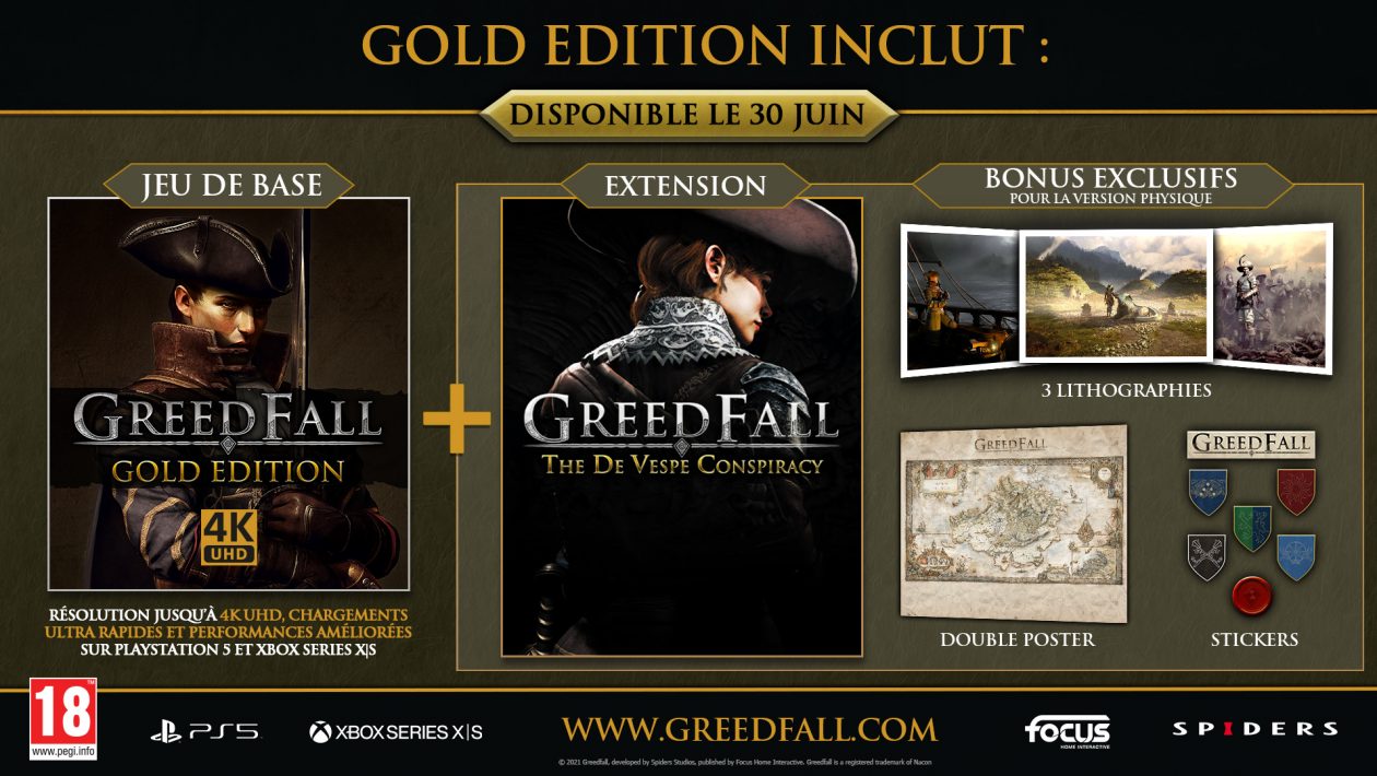GreedFall, Focus Entertainment, GreedFall míří na nové konzole a dostane rozšíření
