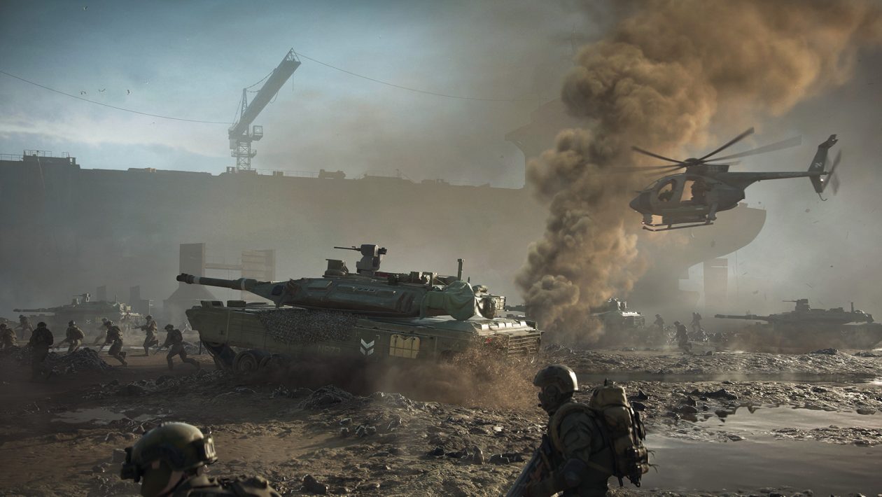 Battlefield 2042, Electronic Arts, První video z Battlefieldu 2042. Hra nemá kampaň