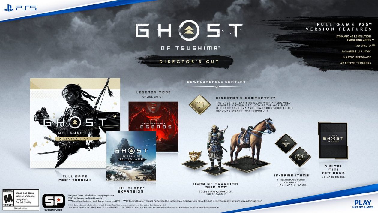Ghost of Tsushima, Sony Interactive Entertainment, Ghost of Tsushima nabídne nový příběh i verzi pro PS5