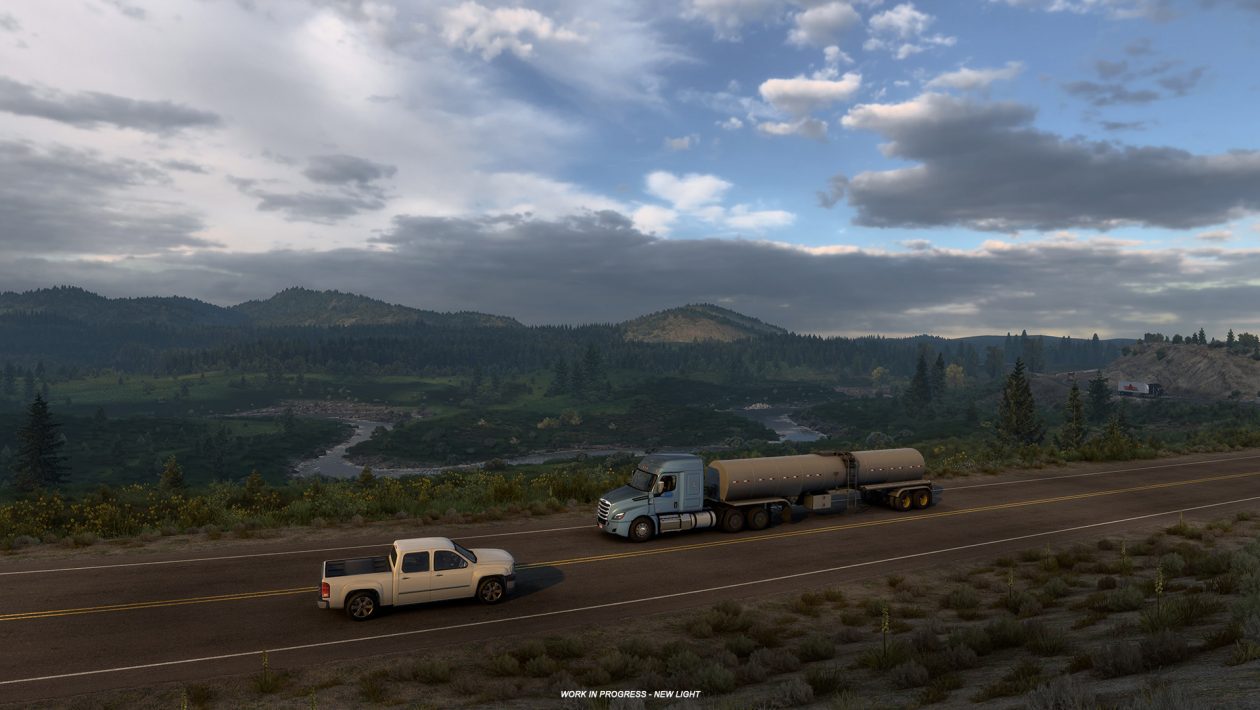 American Truck Simulator, SCS Software, Už začátkem září dorazí American Truck Simulator do Wyomingu