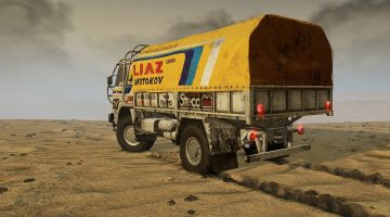 SnowRunner, Focus Entertainment, Do hry SnowRunner míří vůz LIAZ z Rallye Paříž-Dakar