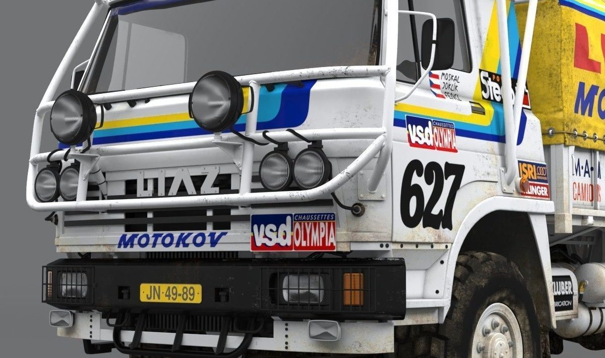 SnowRunner, Focus Entertainment, Do hry SnowRunner míří vůz LIAZ z Rallye Paříž-Dakar