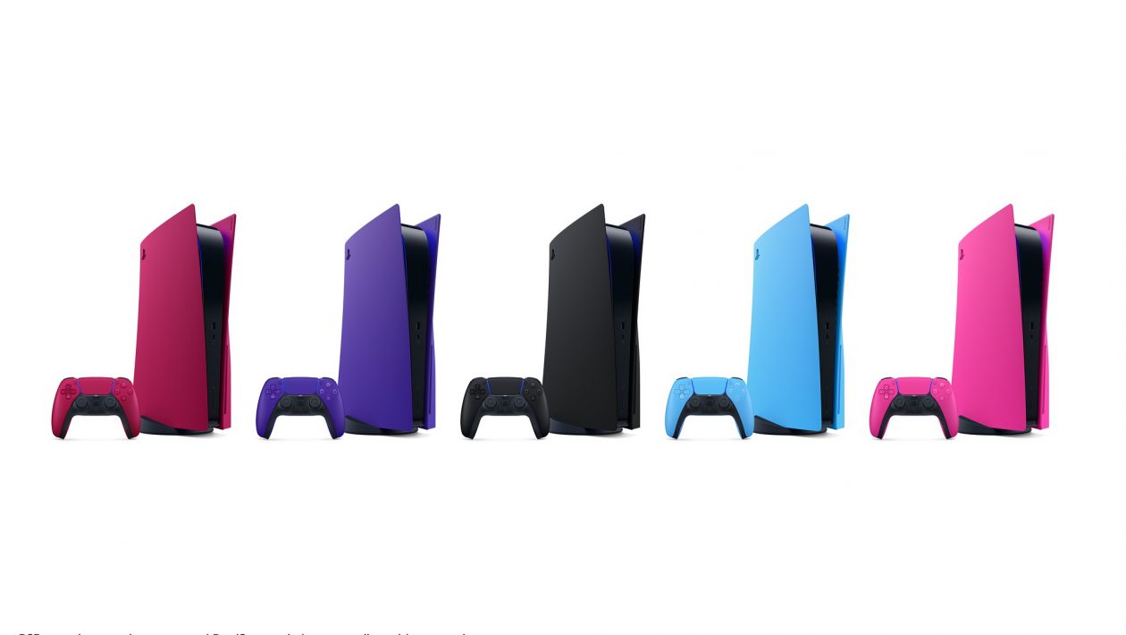 Sony představila nové barevné kryty pro PS5 a ovladače DualSense