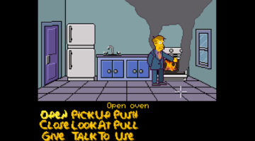 Slavná simpsonovská scéna jako od LucasArts