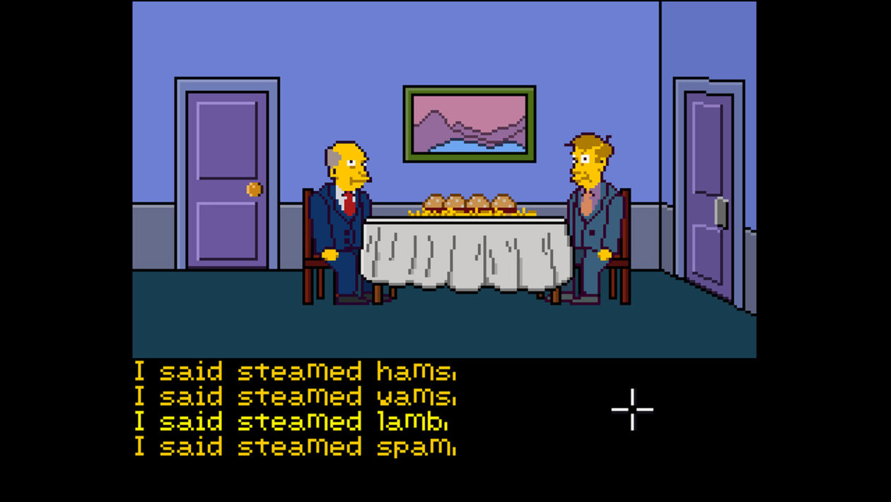 Slavná simpsonovská scéna jako od LucasArts