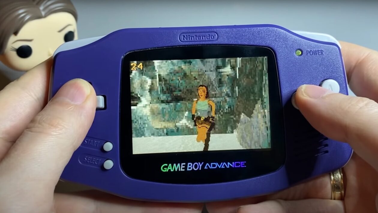 Tomb Raider, Eidos Interactive, Modder spustil původní Tomb Raider na Game Boyi Advance