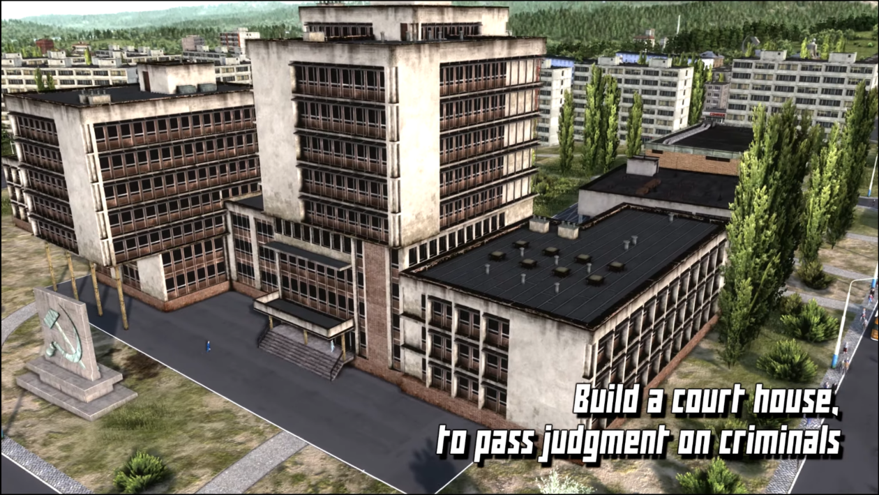 Workers & Resources: Soviet Republic, 3Division, Slovenská strategie Soviet Republic přidává VB, soudy a vězení