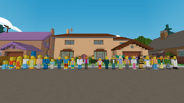 Minecraft, Mojang, V Minecraftu vyrůstá celý Springfield ze Simpsonových