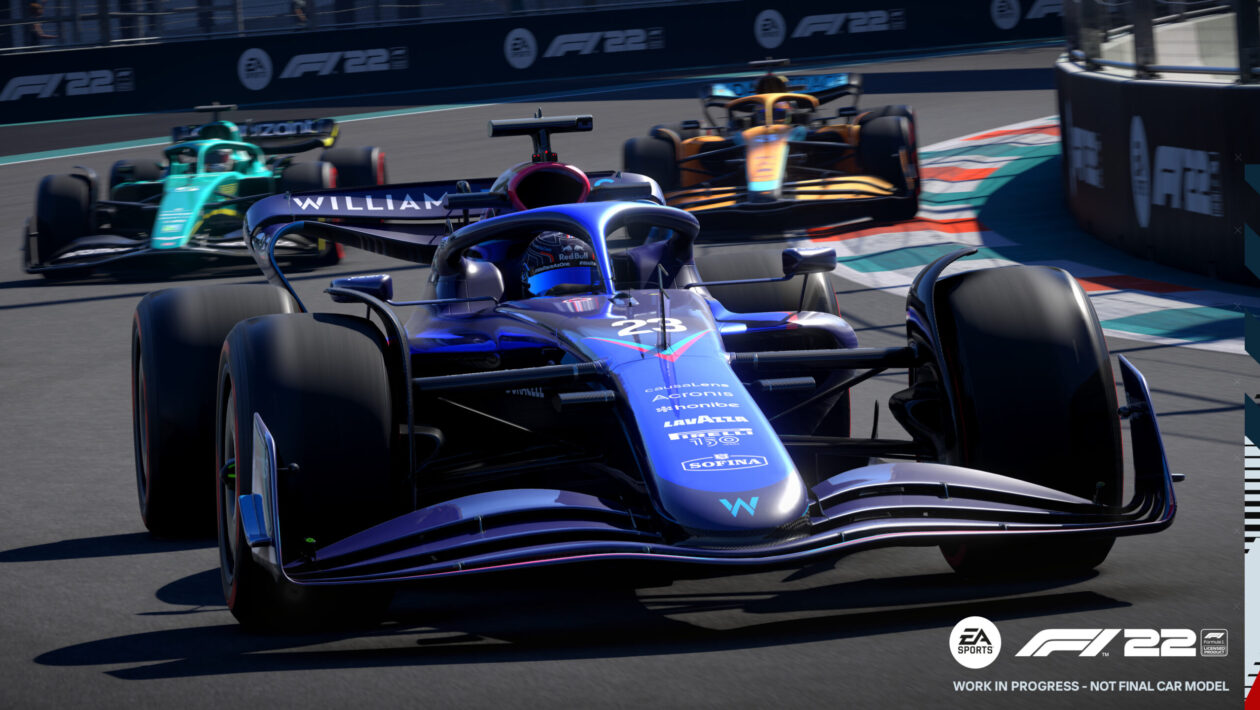 F1 22, Electronic Arts, Podpora VR v F1 22 má přinést novou úroveň zážitku