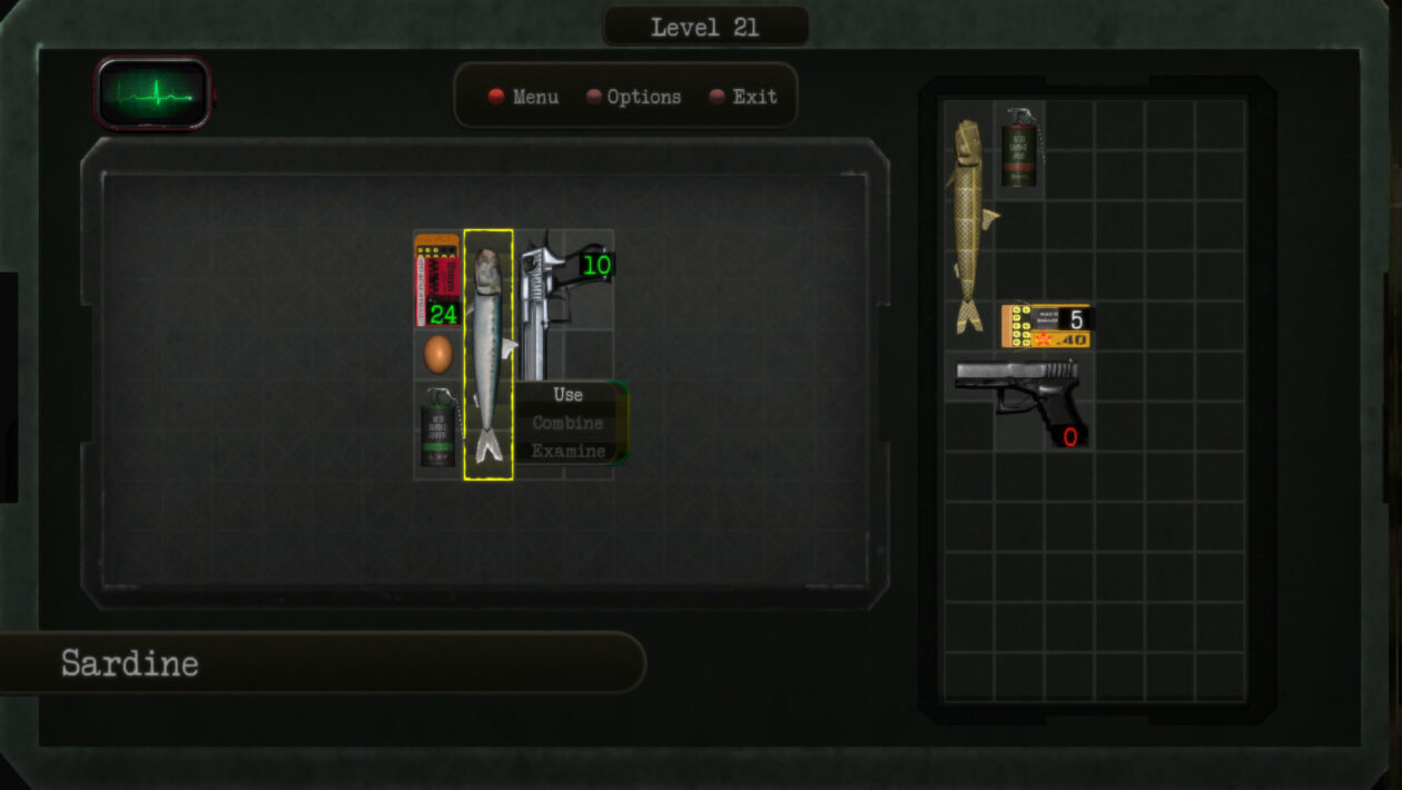 Save Room je logická hra s inventářem inspirovaná Resident Evilem