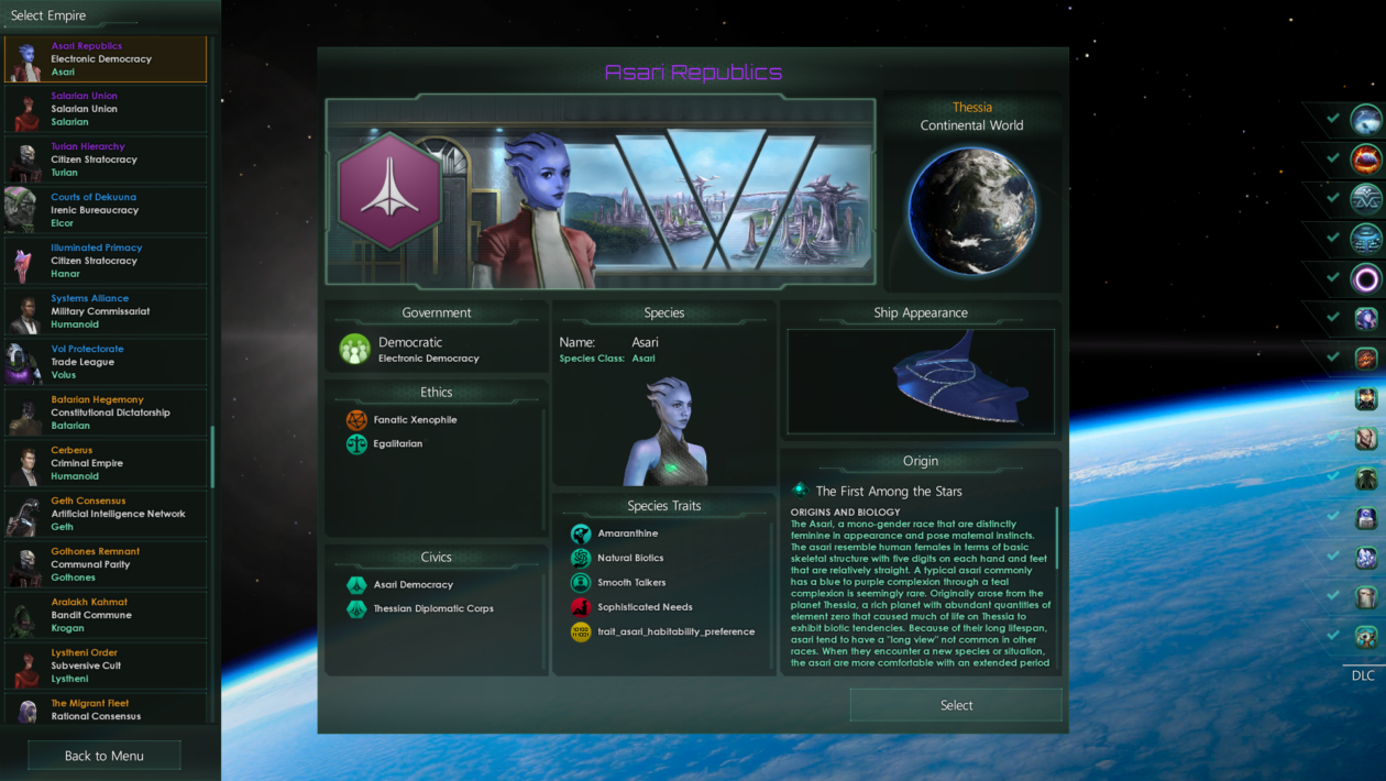 Stellaris, Paradox Interactive, Mass Effect jako strategie díky modifikaci pro Stellaris