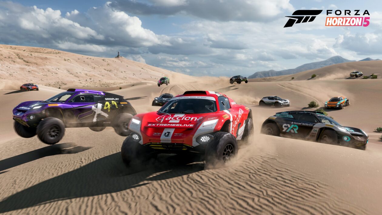 Forza Horizon 5, Xbox Game Studios, Forza se tento týden rozroste o offroadové závody Extreme E