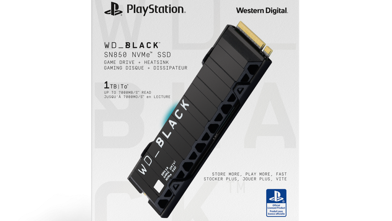Western Digital má první oficiální SSD pro PlayStation 5