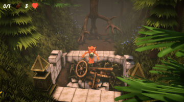 Dash The Fox je nový slovenský Crash Bandicoot