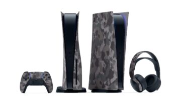 Sony představila novou kamufláž pro PS5 a příslušenství
