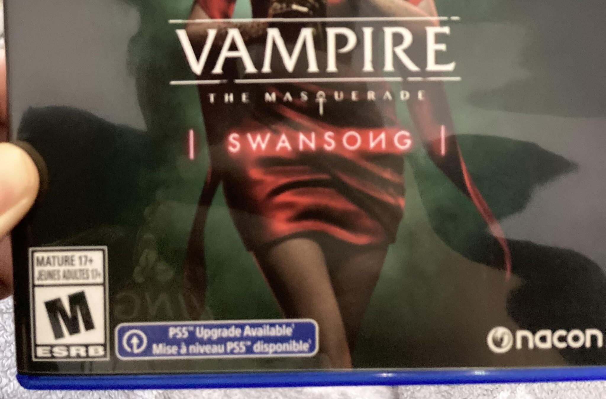 Vampire: The Masquerade – Swansong, Nacon, Swansong nenabídne slíbený upgrade na PS5