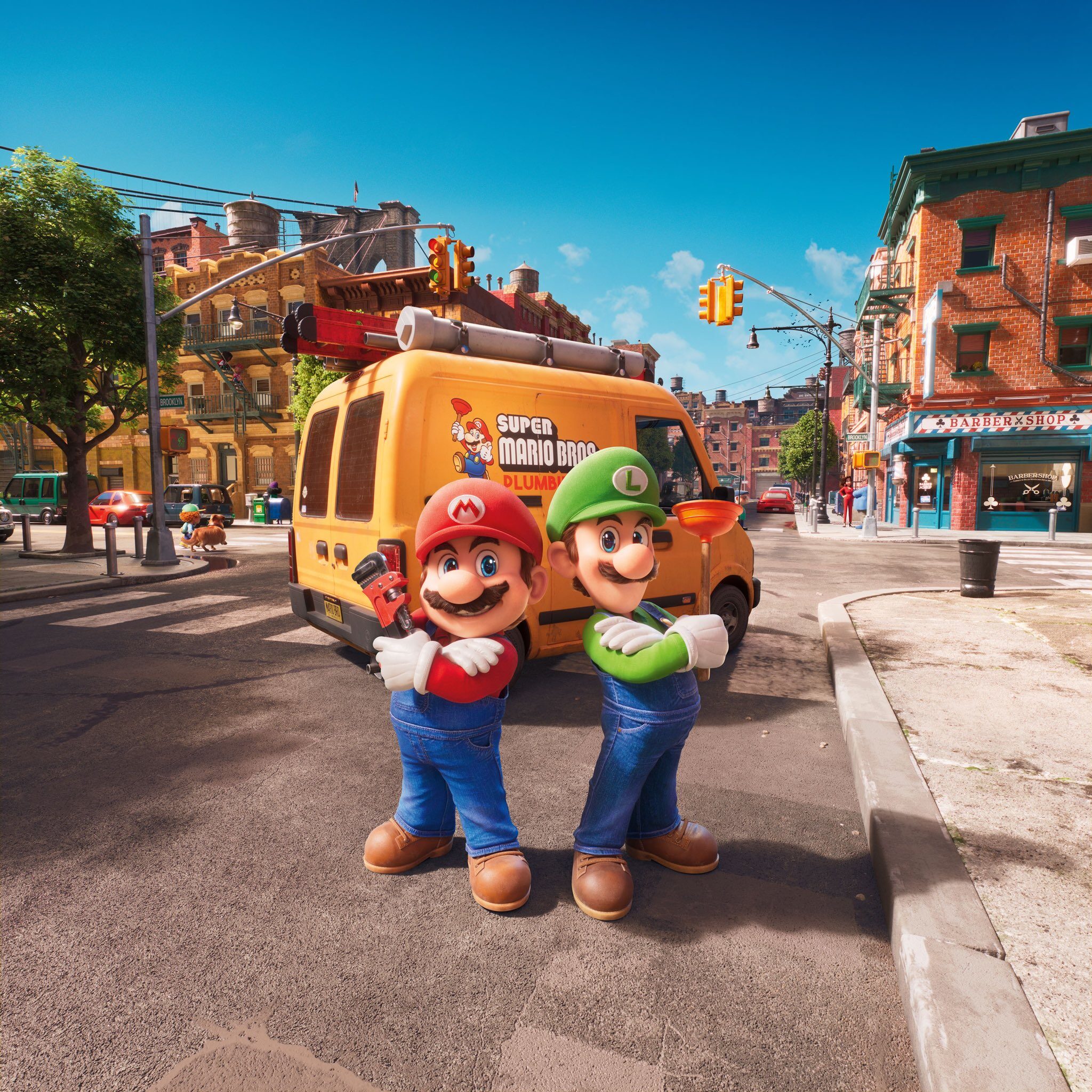 Super Mario Bros. ve filmu (film), Z filmu Super Mario Bros. ve filmu unikají fotky a plakáty
