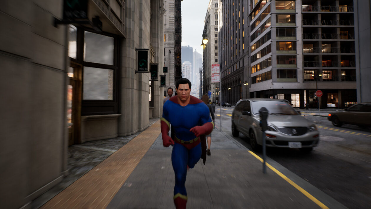 Na Steamu se prodávalo bezplatné tech demo Supermana