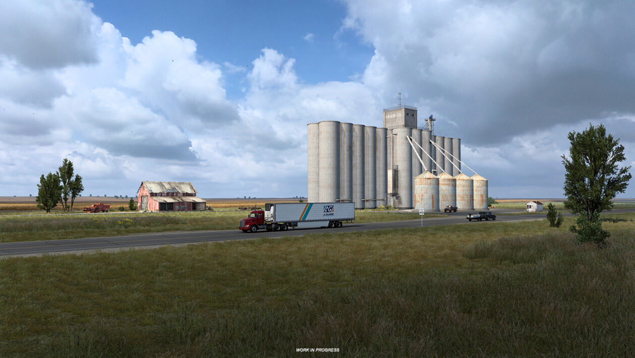 American Truck Simulator, SCS Software, ATS nás v dalším rozšíření vezme do Kansasu