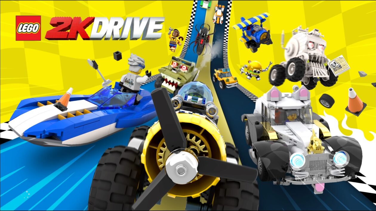 LEGO 2K Drive, 2K Games, Unikly obrázky z nových závodů od 2K a Lega