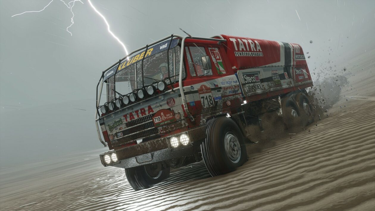 Dakar Desert Rally, Saber Interactive, Do Dakar Desert Rally dorazila oficiální Tatra 815 z roku 1986