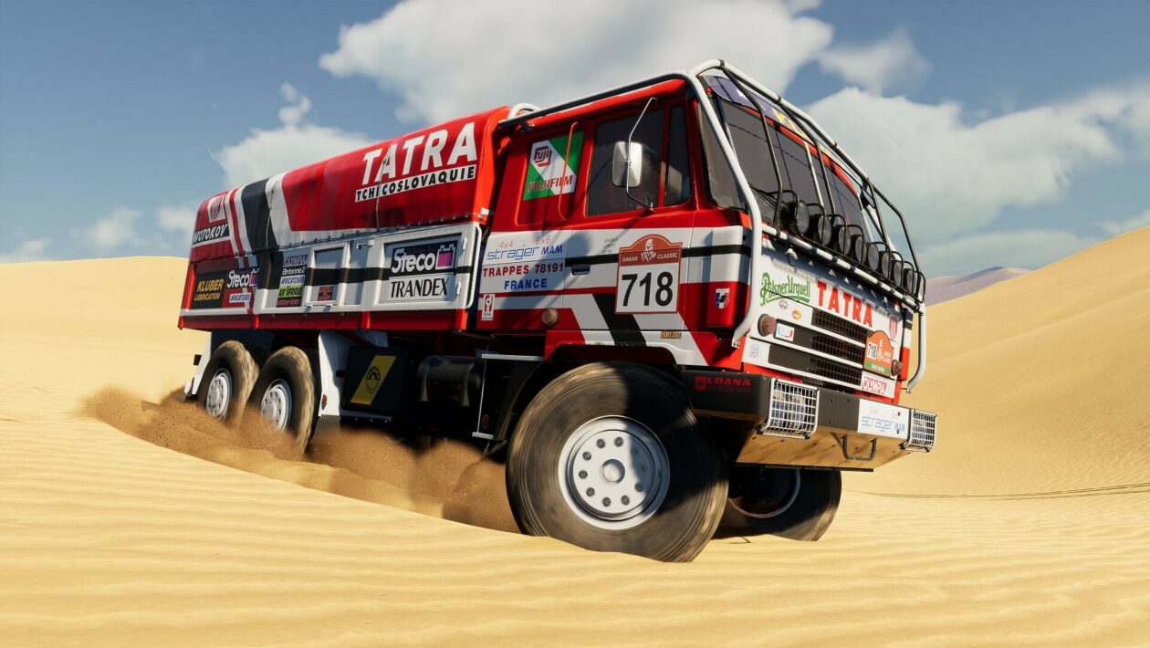 Do Dakar Desert Rally dorazila oficiální Tatra 815 z roku 1986 » Vortex