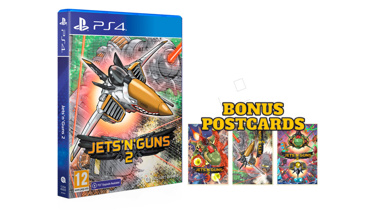 Jets’n’Guns 2, Rake in Grass, České Jets’n’Guns 2 vyjde pozítří na PS4 a PS5