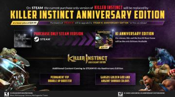 Killer Instinct, Microsoft Studios, Killer Instinct slaví 10 let a dostane novou free-to-play verzi