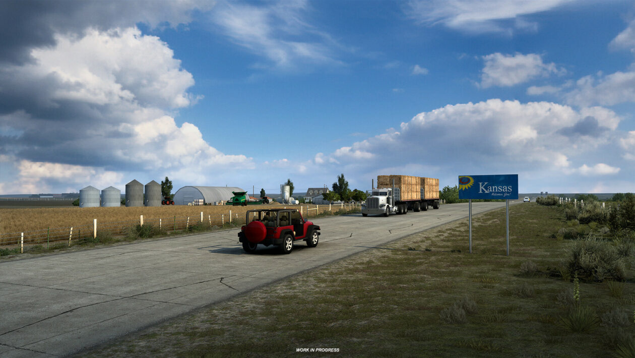 American Truck Simulator, SCS Software, Do Kansasu se truckem vydáme už na konci měsíce