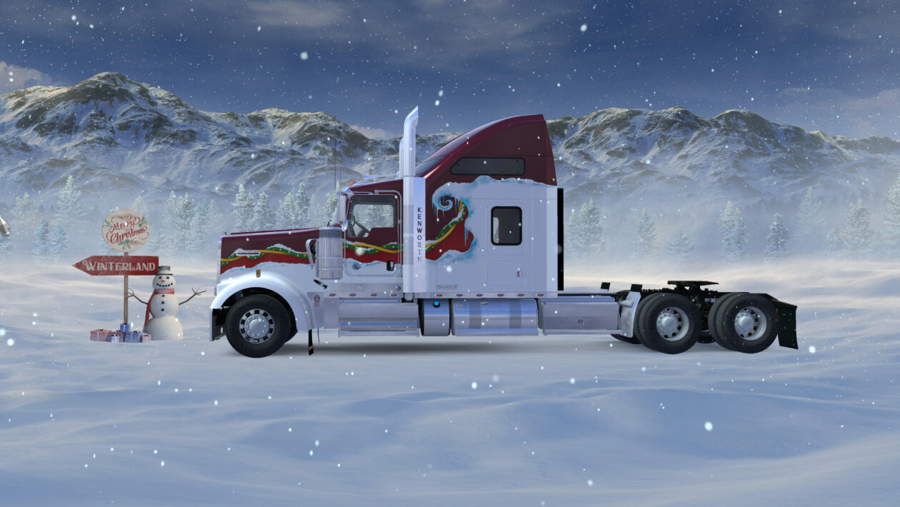 Euro Truck Simulator 2, SCS Software, Ve hrách ATS a ETS 2 zničehonic nasněžilo